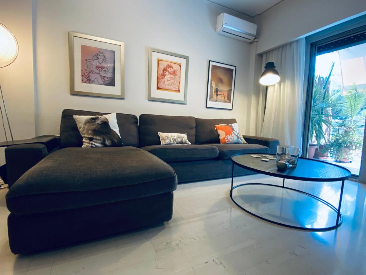 Athens Riviera Garden Views Apartment #Unoblu Exteriör bild