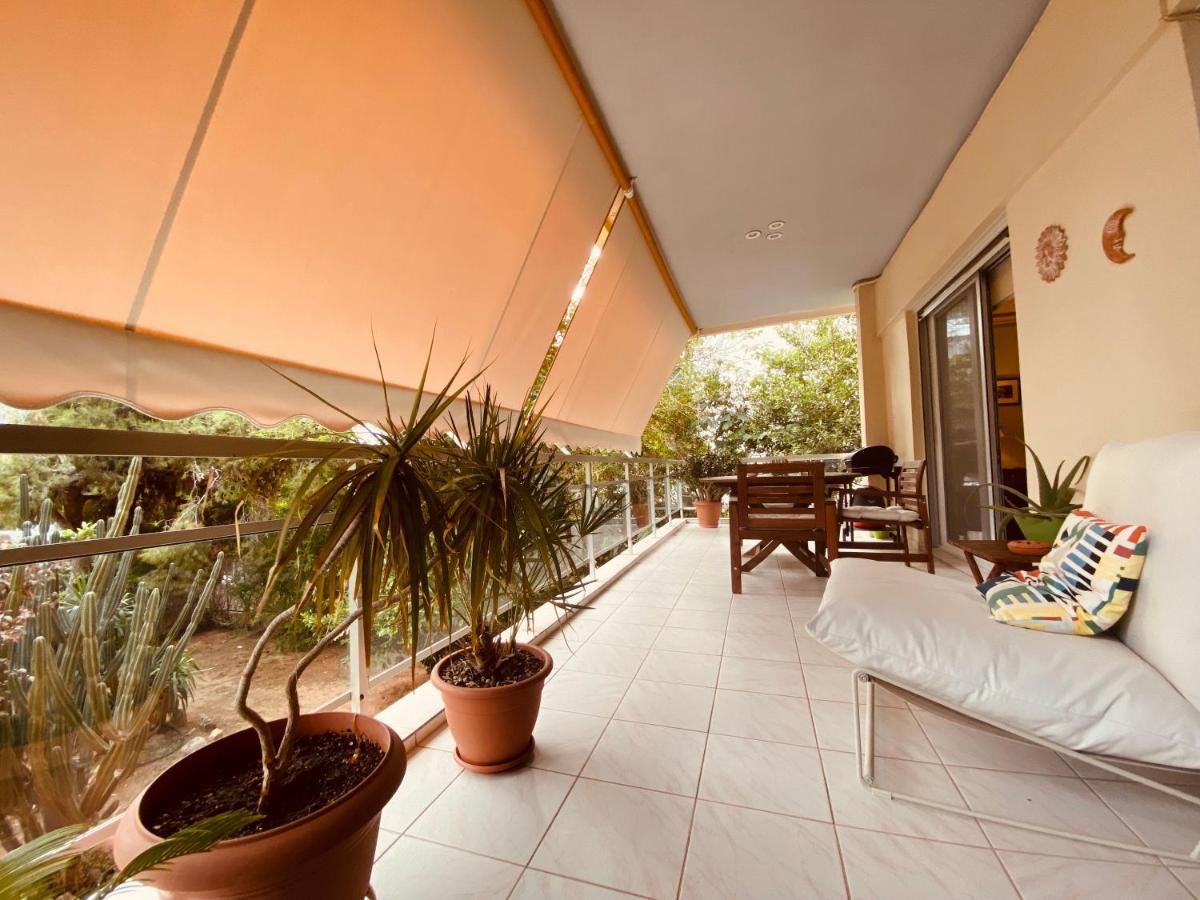 Athens Riviera Garden Views Apartment #Unoblu Exteriör bild